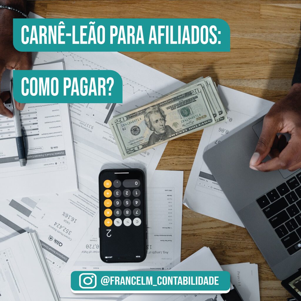 Carnê-leão para afiliados: Como funciona?