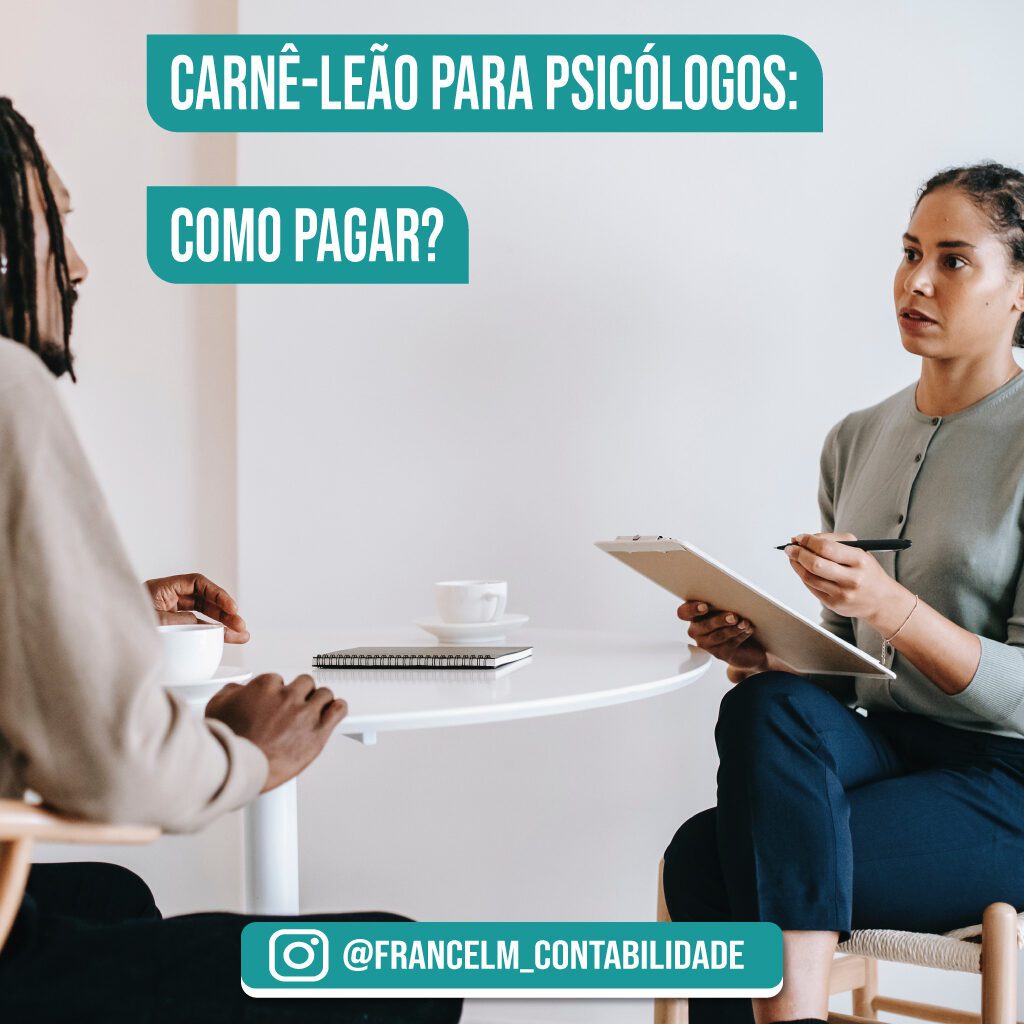 Carnê-leão para psicólogos: Como calcular e pagar?